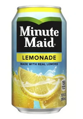 24PK--MINUTE MAID LEMONADE 12OZ 2/12CT