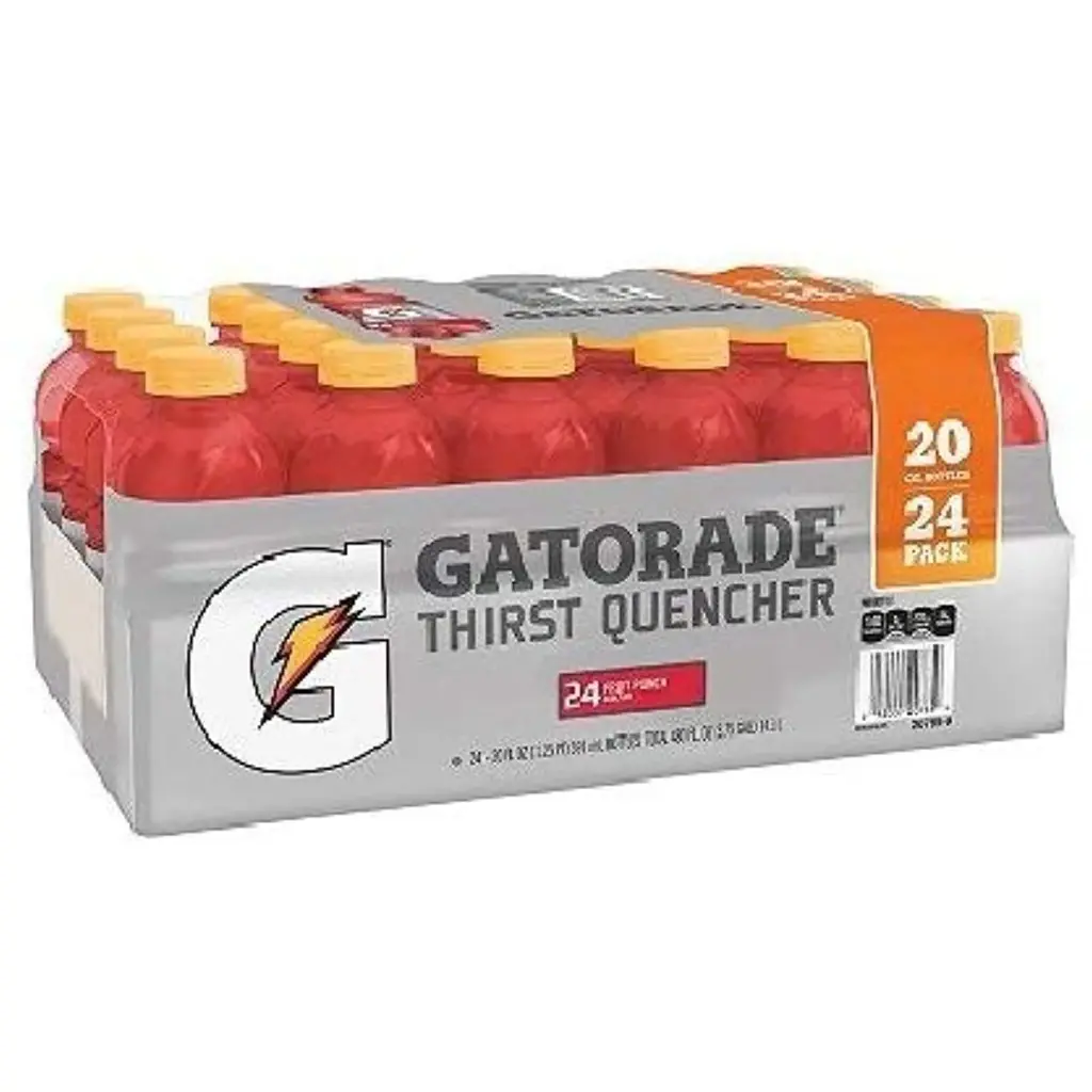 Gatorade Fruit Punch 20oz, 24pk.