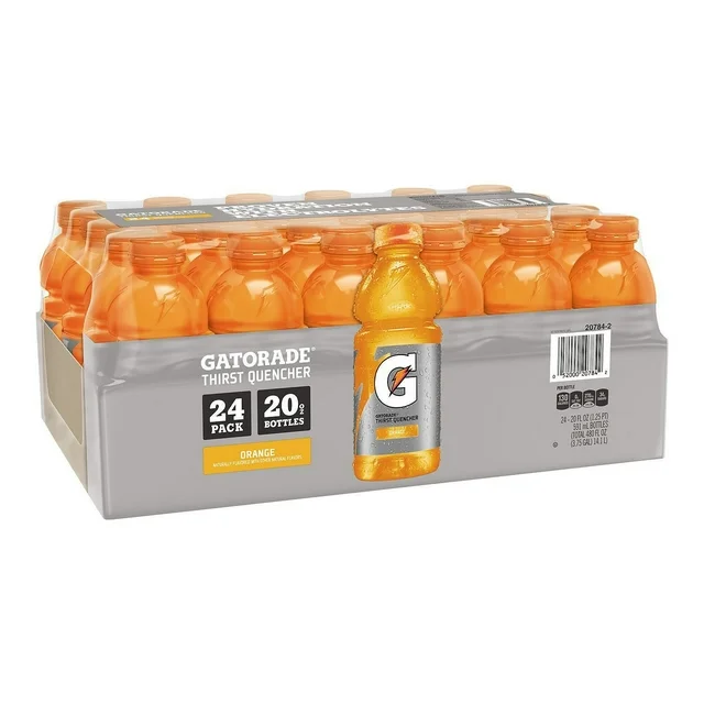 Gatorade Orange 20oz, 24pk.