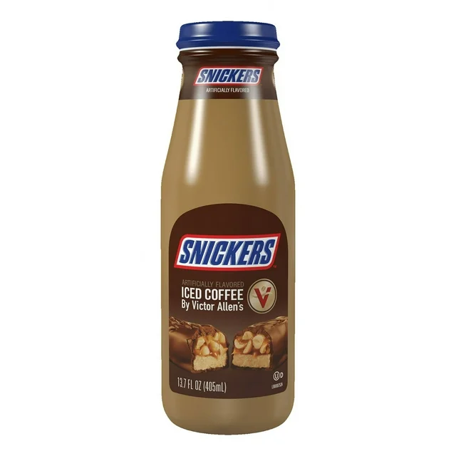 Victor Allen's Snickers Iced Coffee 13.7oz, 12pk