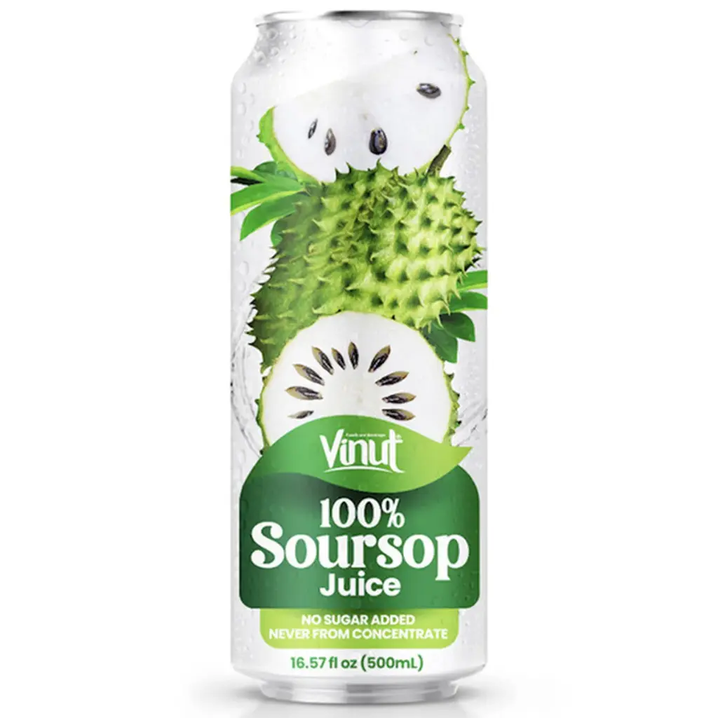 Vinut Fruit Juice Soursop 16.9oz, 24pk