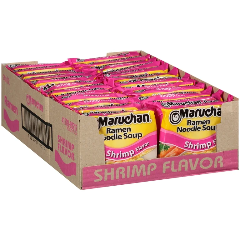 MARUCHAN NOODLE SHRIMP 12CT