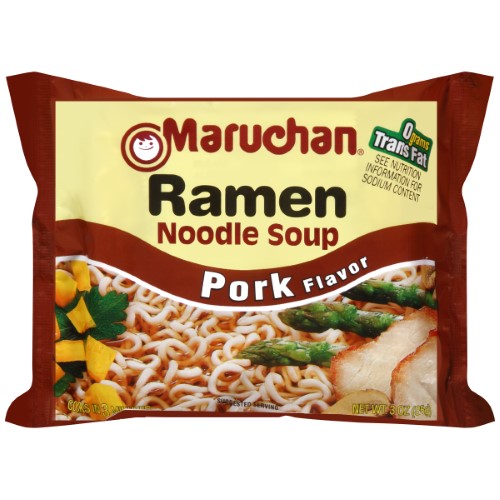 MARUCHAN NOODLE PORK 12CT