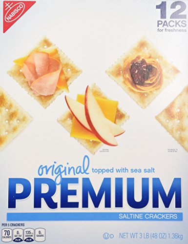 Premium Saltine Crackers 12PK