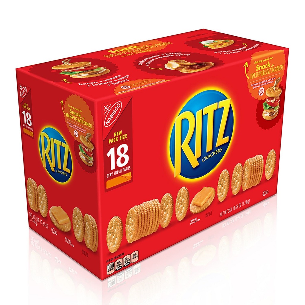 Nabisco Ritz Crackers 18PC