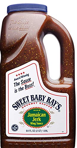 [013409517383] Sweet Baby Ray's Jamaican Jerk Wing Sauce (64oz)