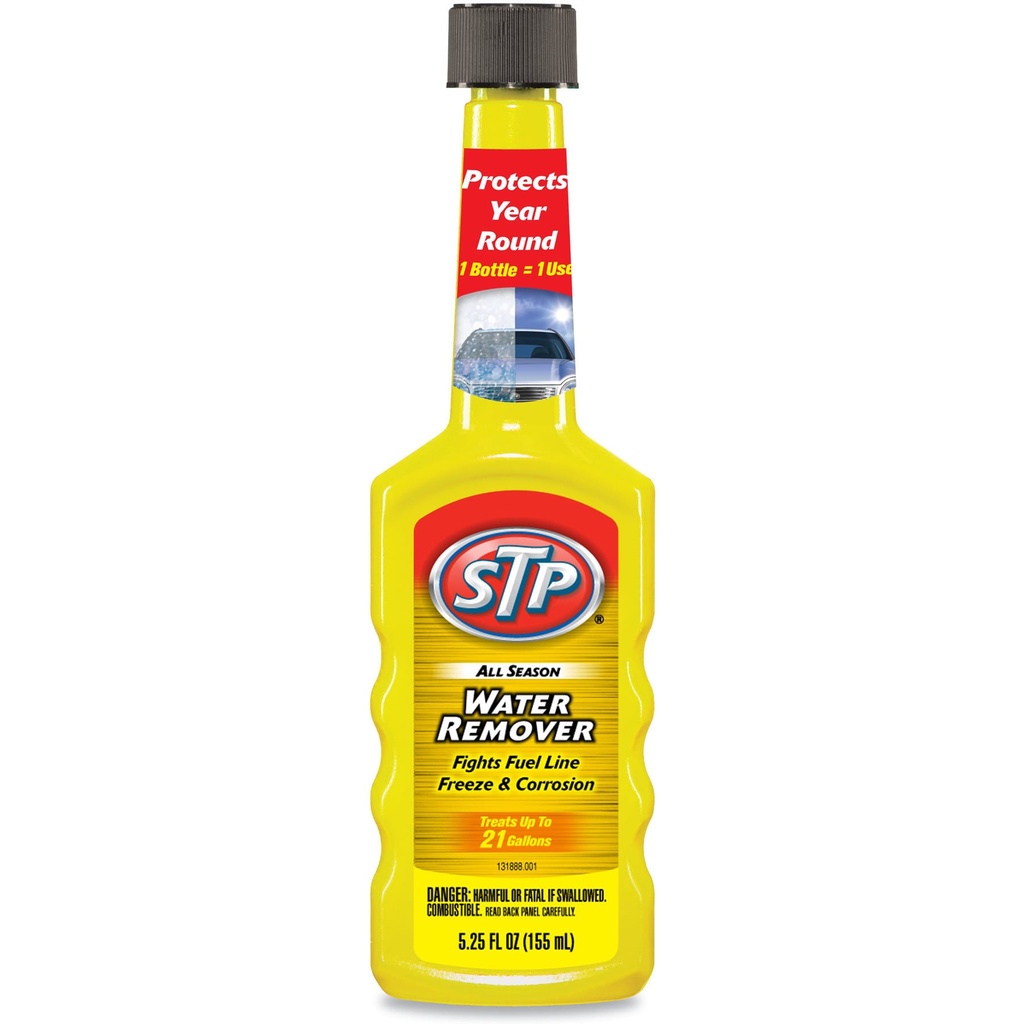 STP All Season Gasoline Water Remover 5.25 Oz