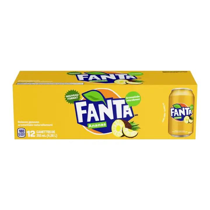 FANTA CAN PINEAPPLE 24 CT.
