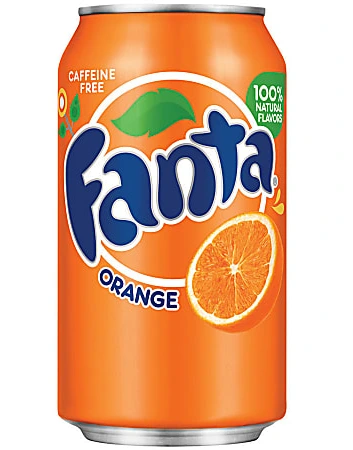 24PK--FANTA  ORANGE 12OZ 2/12CT