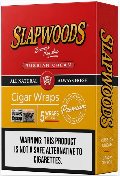 SLAPWOOD $6.99 10/5CT RUSSIAN CREAM