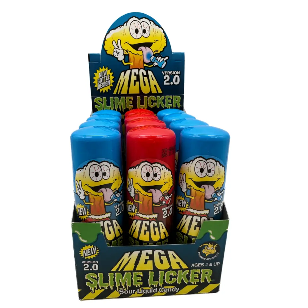 TOXIC WASTE SLIME LICKER 2.0 SOUR  2OZ/12CT