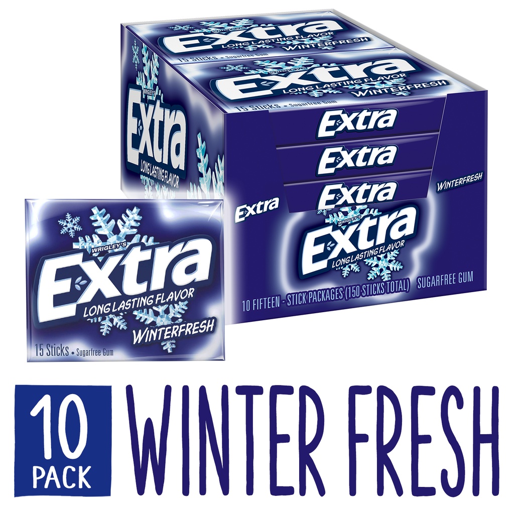 EXTRA WINTERFRESH 15/10 PK.