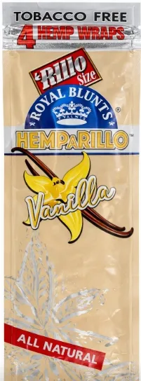 [619682994448] HEMPARILLOS VANILLA 15/4PK