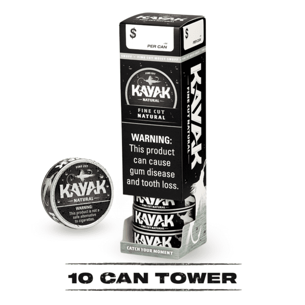 KAYAK FINE CUT NATURAL PP-$3.39 10CT