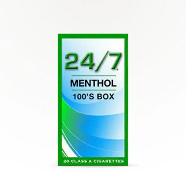24/7 MENTHOL 100 BOX