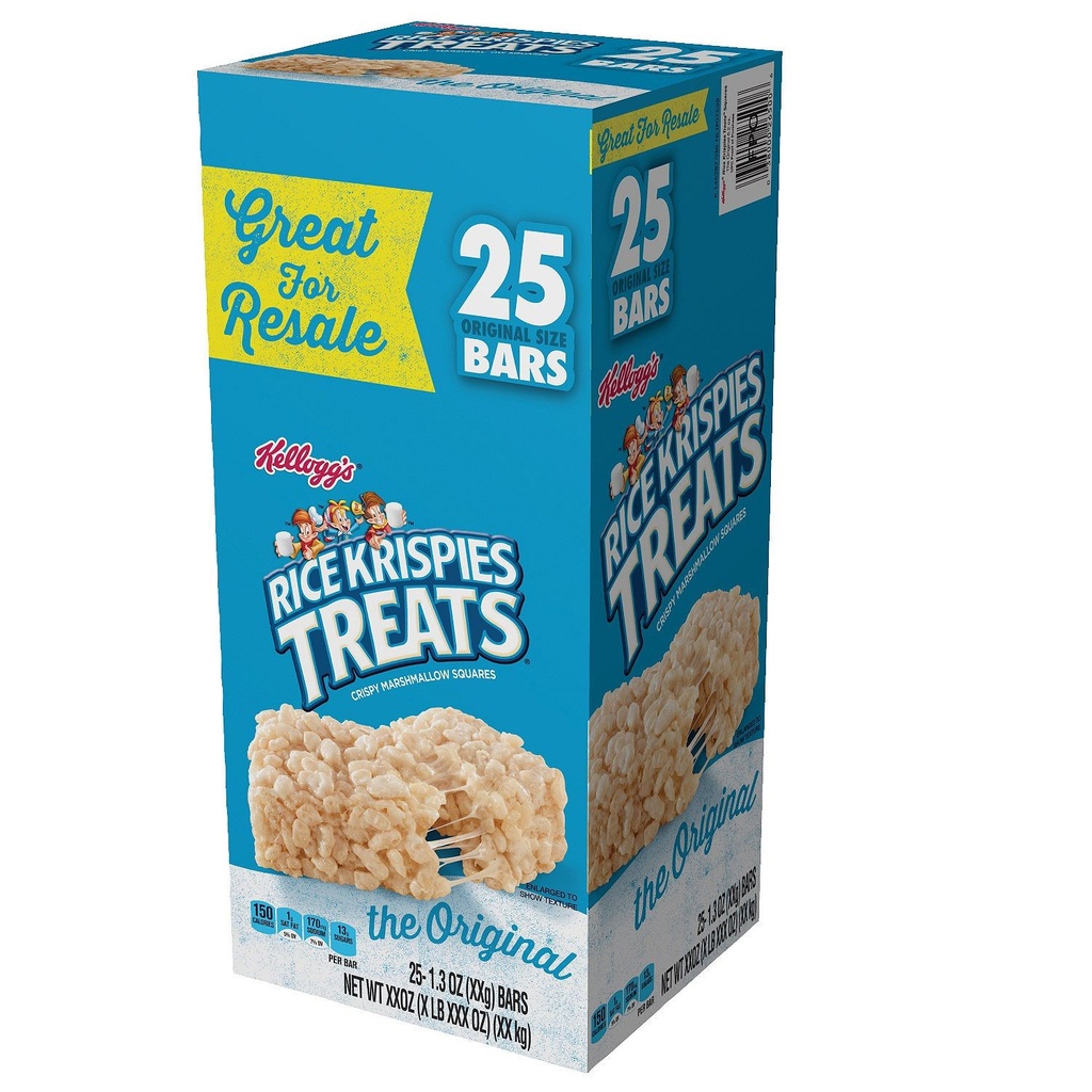 Rice Krispies Treats  1.3 Oz  25 Ct