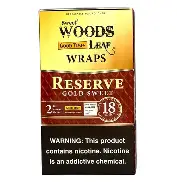WOODS CIGARS GOLD SWEET RESERVE 15/2PC
