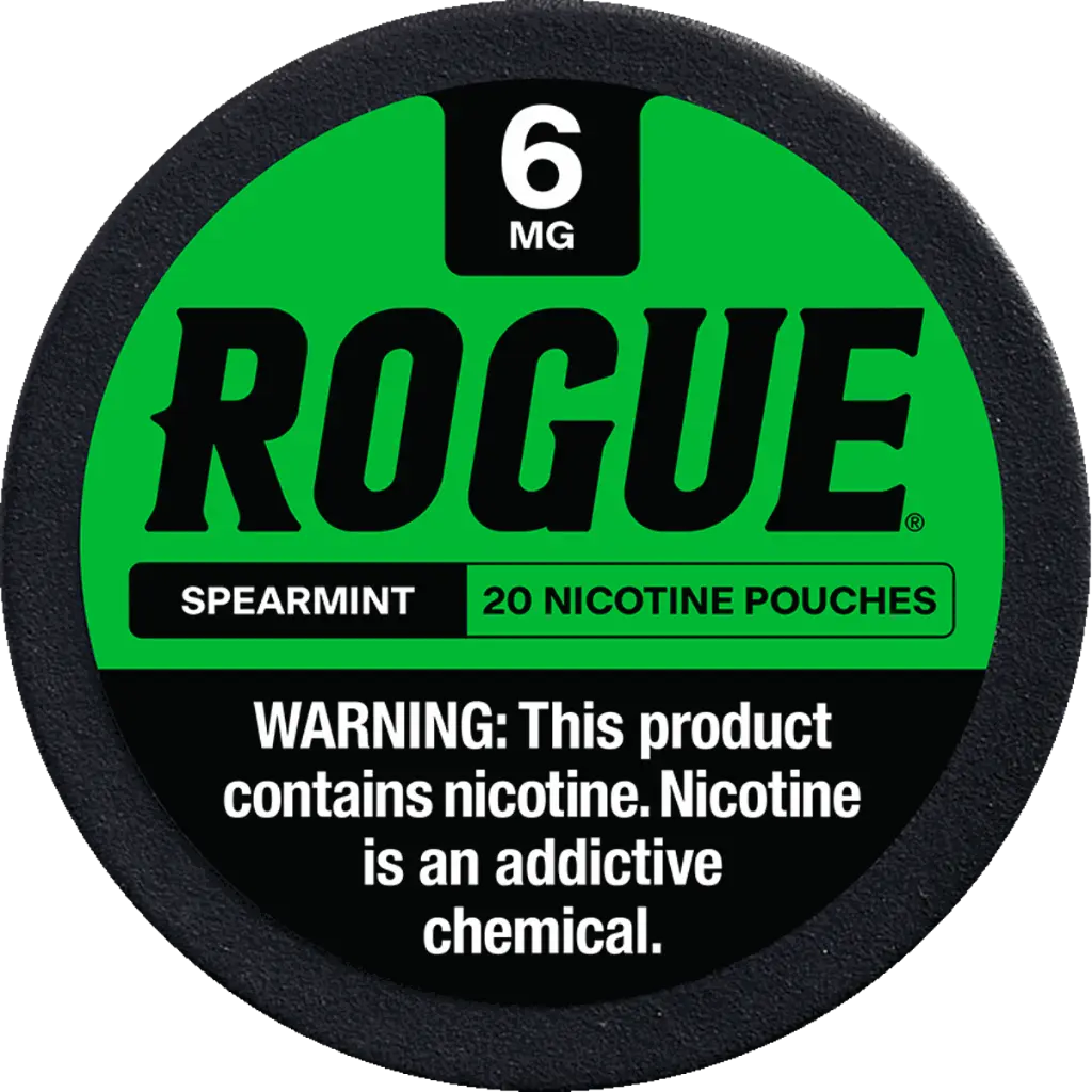 [840045200887] ROGUE PCH 6MG SPEARMINT 5CAN