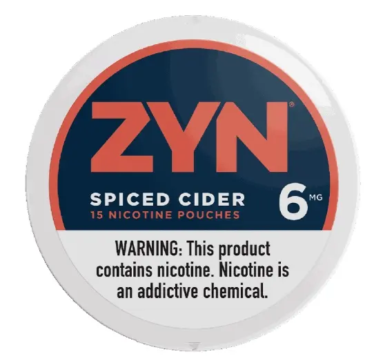 ZYN 6MG SPICED CIDER 5CAN