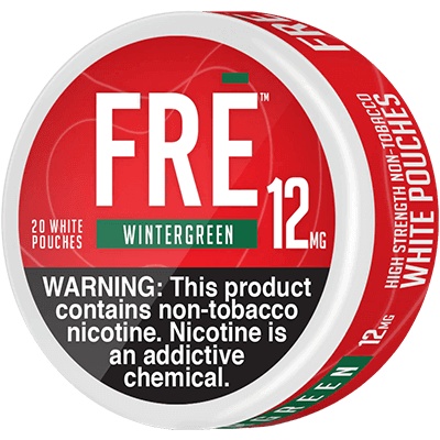 [840158608457] FRE 12MG POUCH WINTERGREEN 5CN