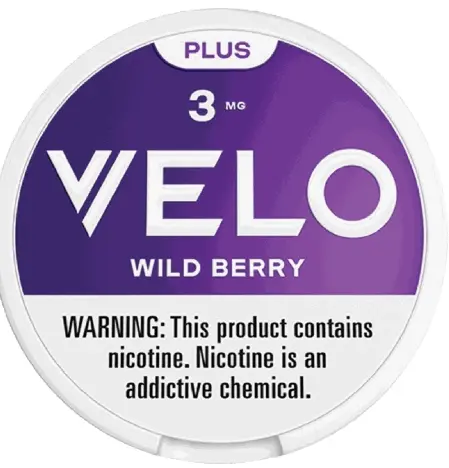 VELO PLUS 3MG PCH WILD BERRY 5
