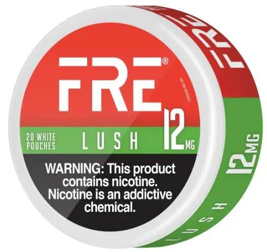 [840158609294] FRE 12MG POUCH LUSH 5CAN
