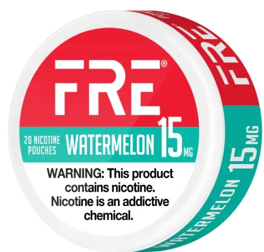 [840158650340] FRE 15MG POUCH WATERMELON 5CT