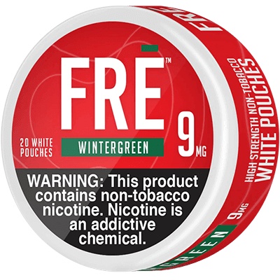 FRE 9MG POUCH WINTERGREEN 5CAN