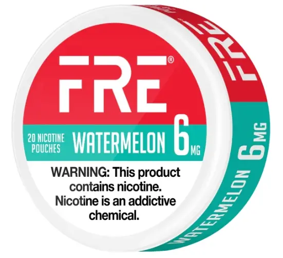 FRE 6MG POUCH WATERMELON 5CT