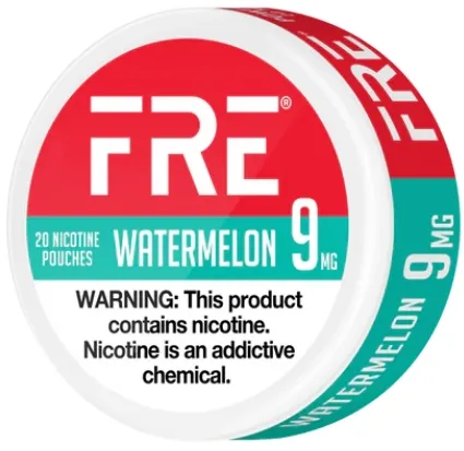 FRE 9MG POUCH WATERMELON 5CT