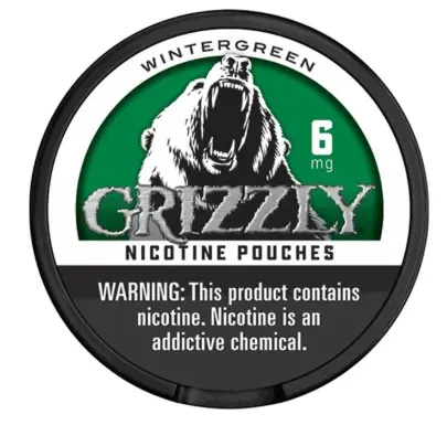 GRIZZLY NIC PCH 6MG WG 5CT