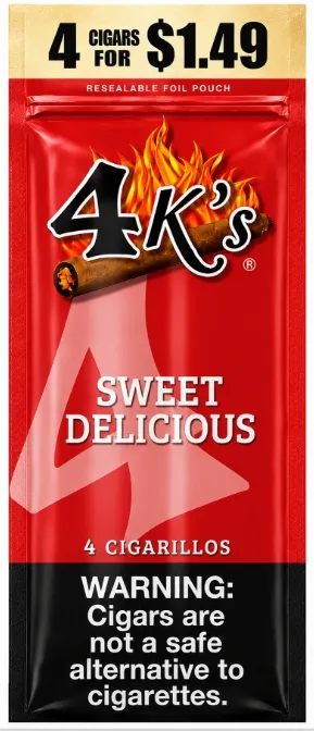 [842426188043] 4K CIG $1.49 SWEET DELICIOUS 15/4CT-