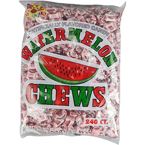 [072084018332] ALBERTS WATERMELON CHEWS 240CT