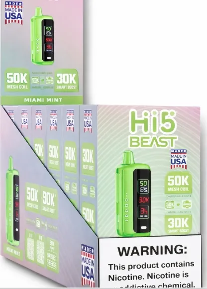 [987359855379] 2-Hi5 BEAST KIT MIAMI MINT 6CT