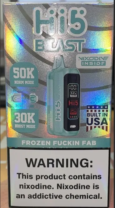 [987359855485] 2-Hi5 BEAST KIT FROZEN FUCKIN FAB 6CT