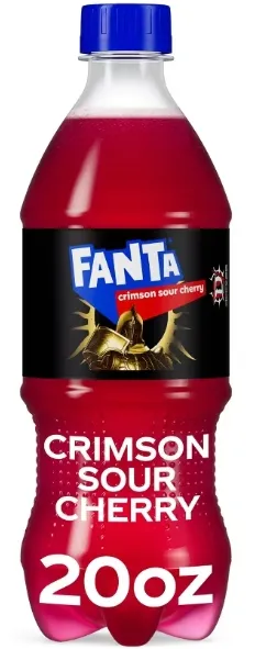 [049000561883] FANTA CRIMSON SOUR CHERRY 24/2OZ
