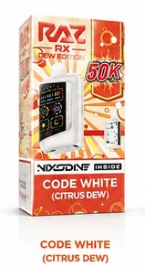 RAZ 50K CODE WHITE 5CT
