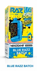 RAZ 50K BLUE RAZZ BATCH 5CT