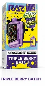 RAZ 50K TRIPLE BERRY BATCH 5CT