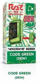 RAZ 50K CODE GREEN 5CT