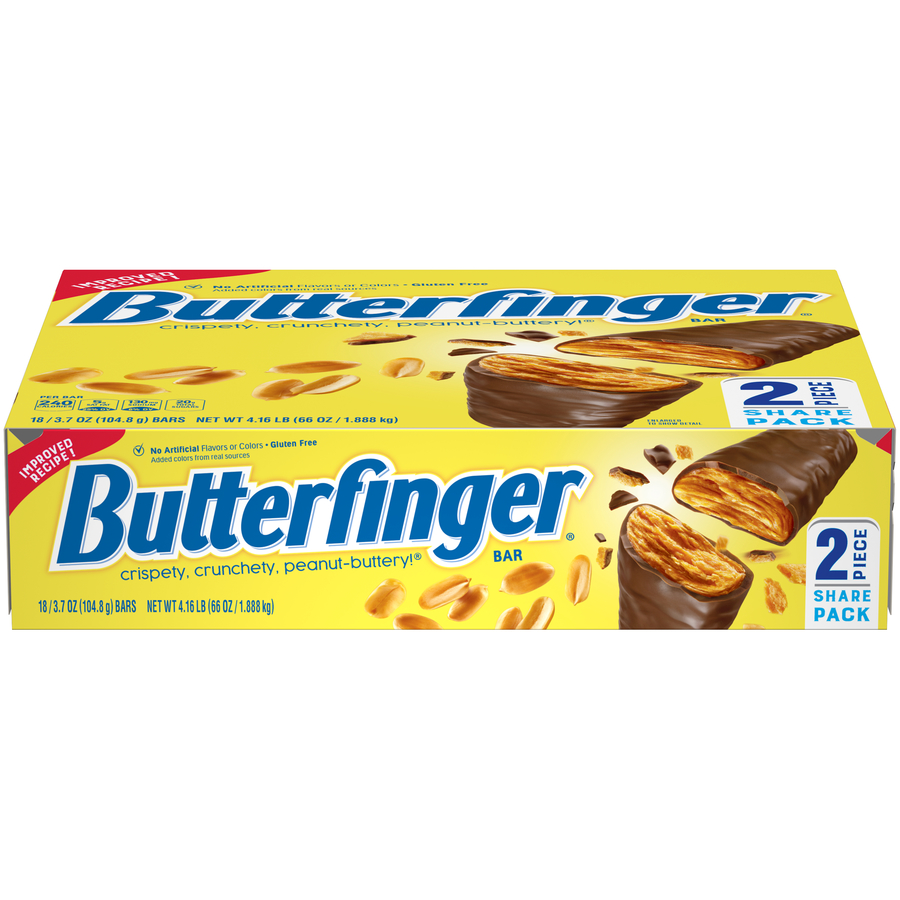 [099900100781] BUTTERFINGER KING SIZE 18CT