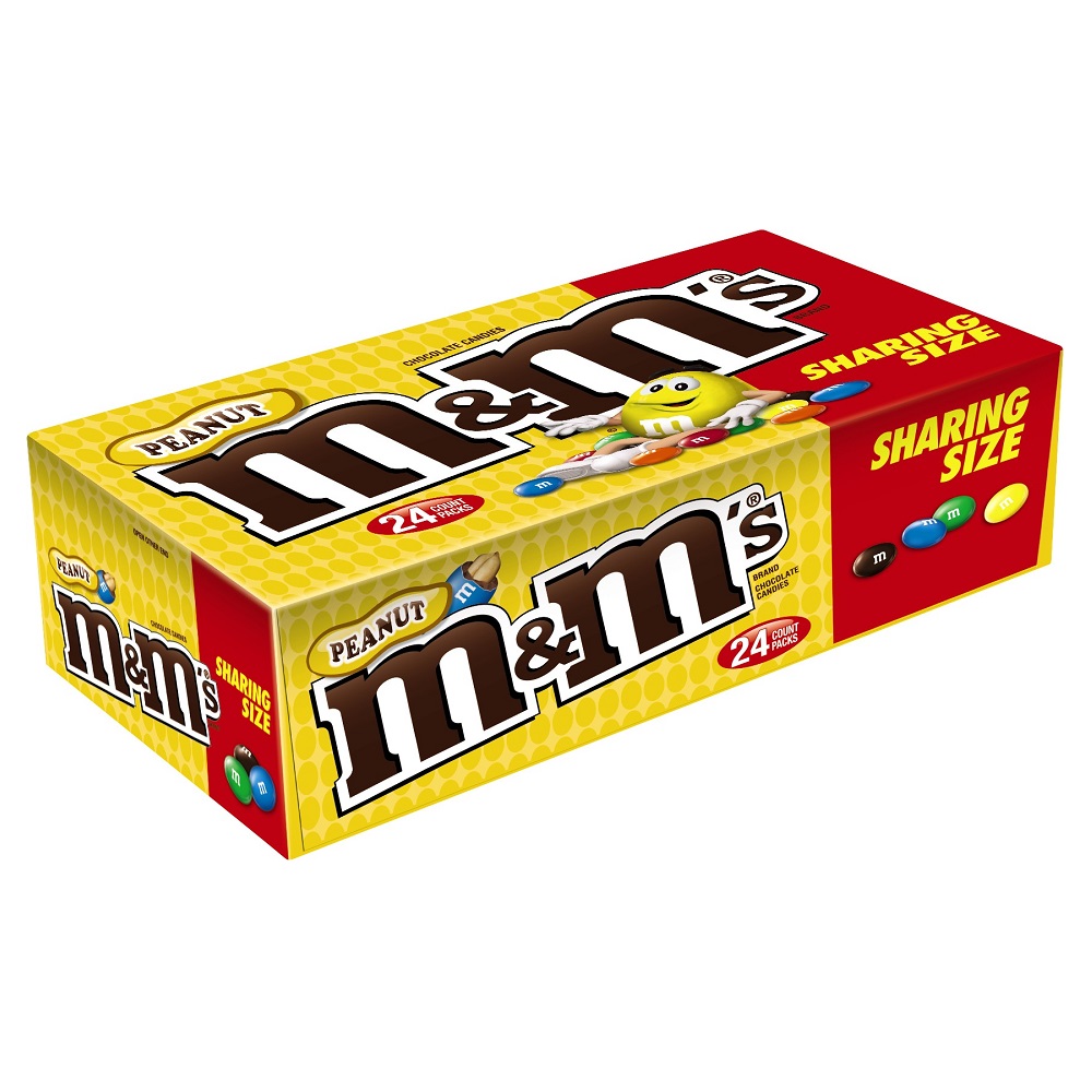 M & M PEANUT SHARE SIZE 24CT