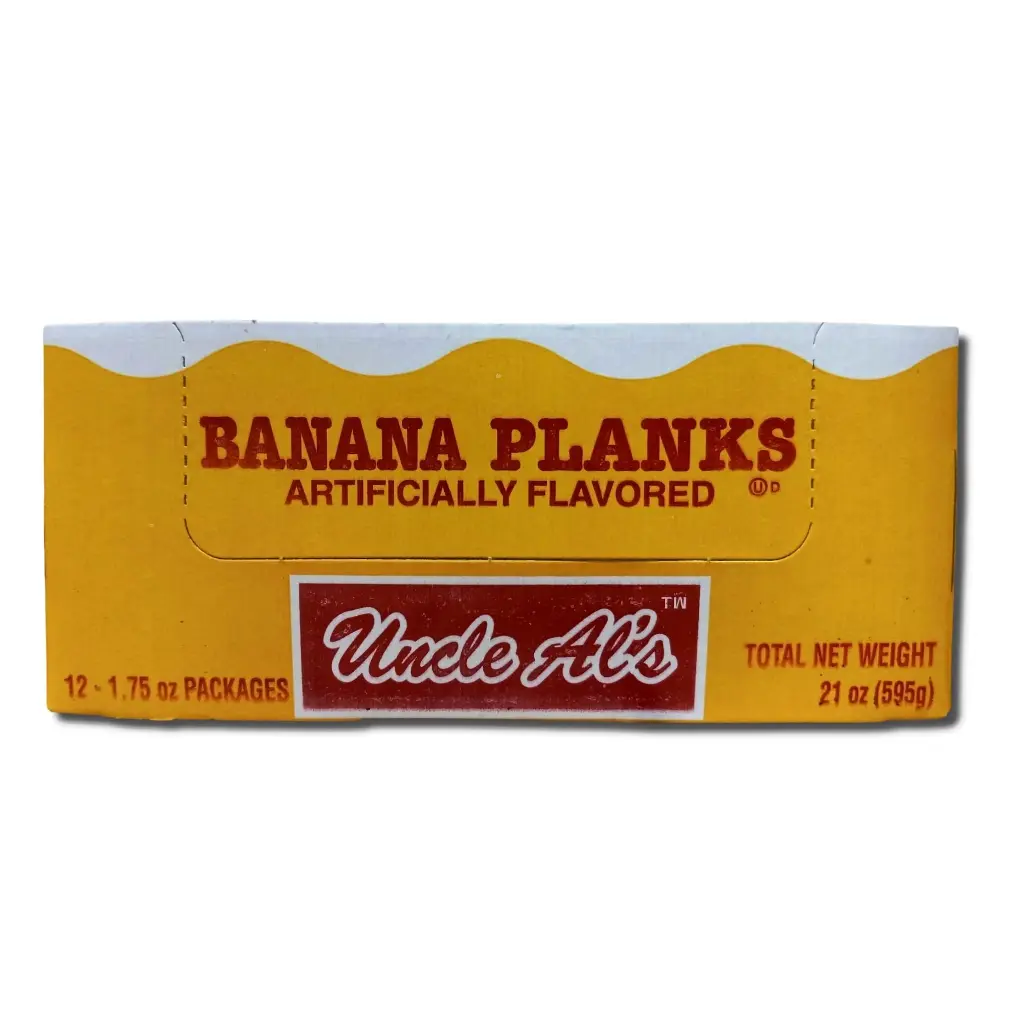 [688149210216] UNCLE ALS 12CT BANANA PLANKS