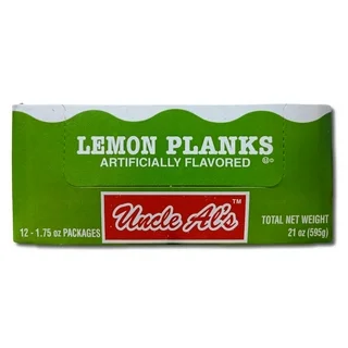 [688149210117] UNCLE ALS 12CT LEMON PLANKS