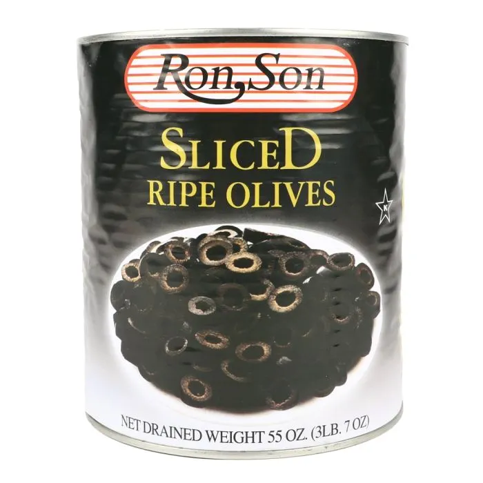 [076508403117] Ros Son Sliced Ripe Olives 55 oz