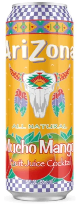 [613008735418] ARIZONA MUCHO MANGO 24/22oZ