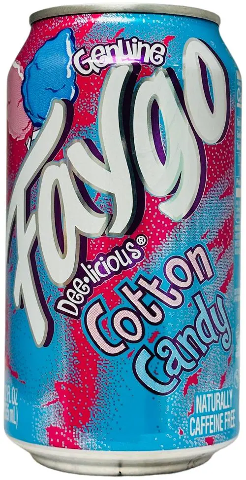 24PK-FAYGO CAN COTTON CANDY 24/12OZ