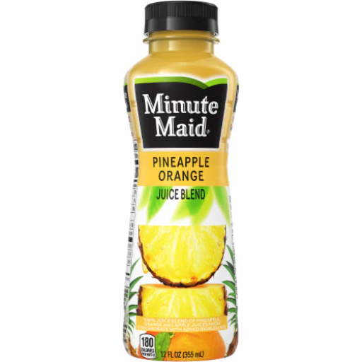 [025000051548] MINUTE MAID JUICE 12OZ/24CT PINEAPPLE ORANGE 
