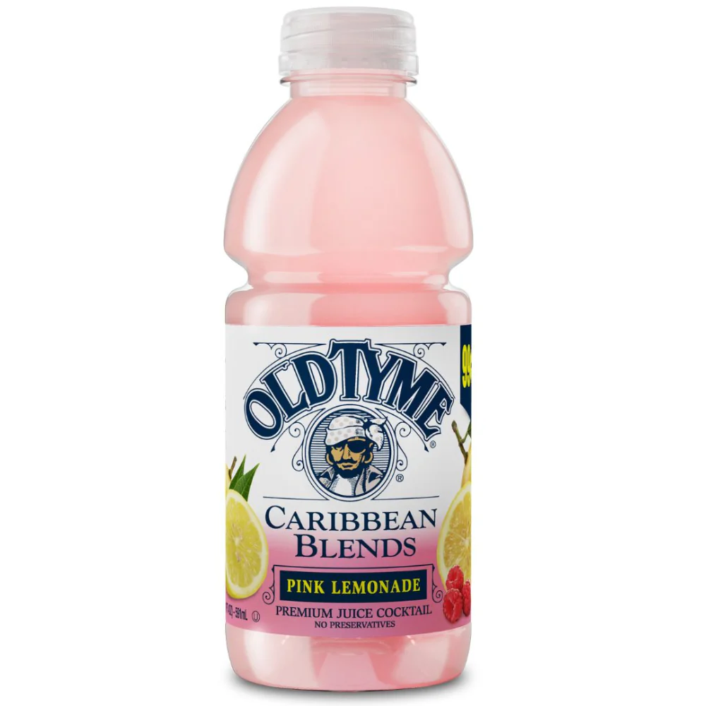 [074090510145] OLD TYME 24/20OZ PINK LEMONADE