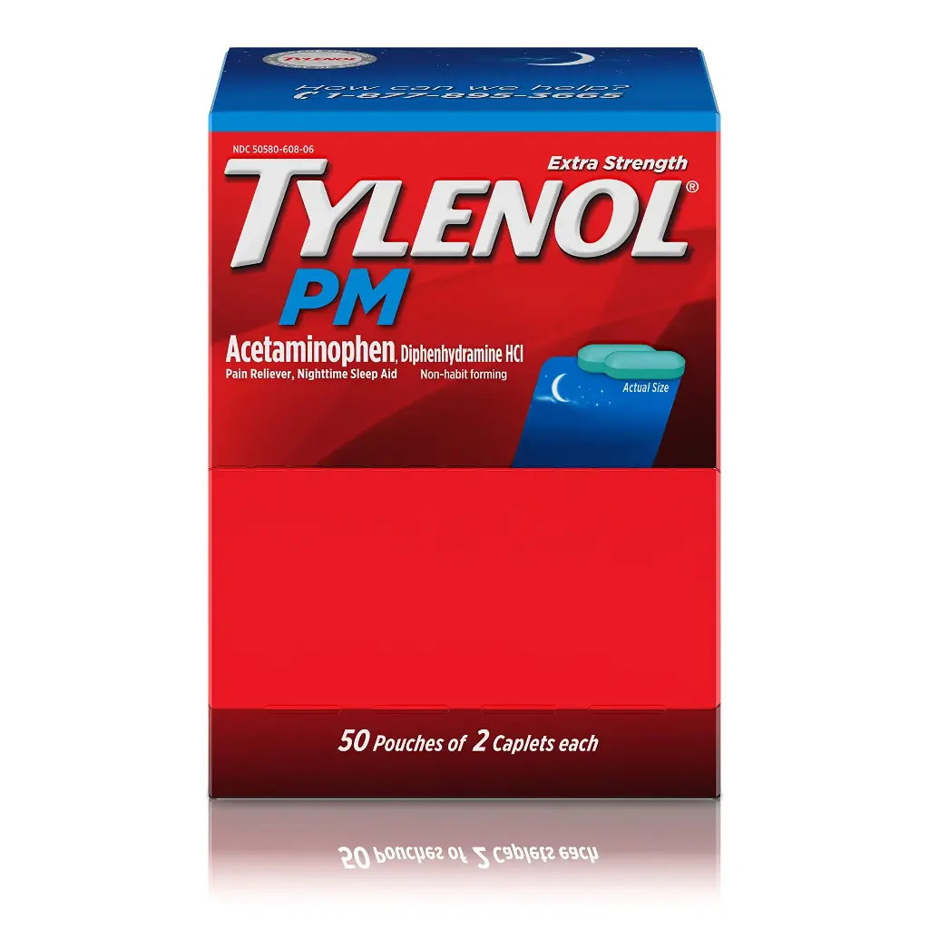 TYLENOL PM 50CT